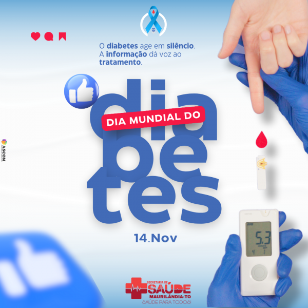 14 de Novembro, Dia Mundial do Diabetes!